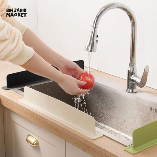 Sink Water Deflector Pack Of 3 Strong Adhesion Durable Easy To Use Practical Choice For Preventing Splashing While Washing Dishes