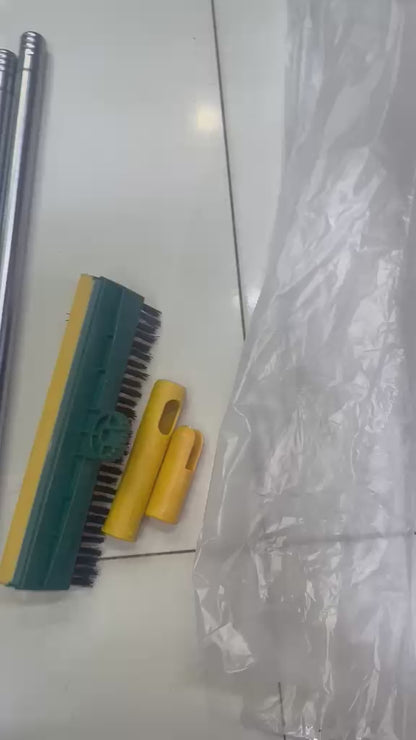 3-in-1 Wiper Brush Extendable | Viper Broom Brush 3in1 | Dual Purpose Cleaning Tool With Strong Bristles And Built In Wiper Blade