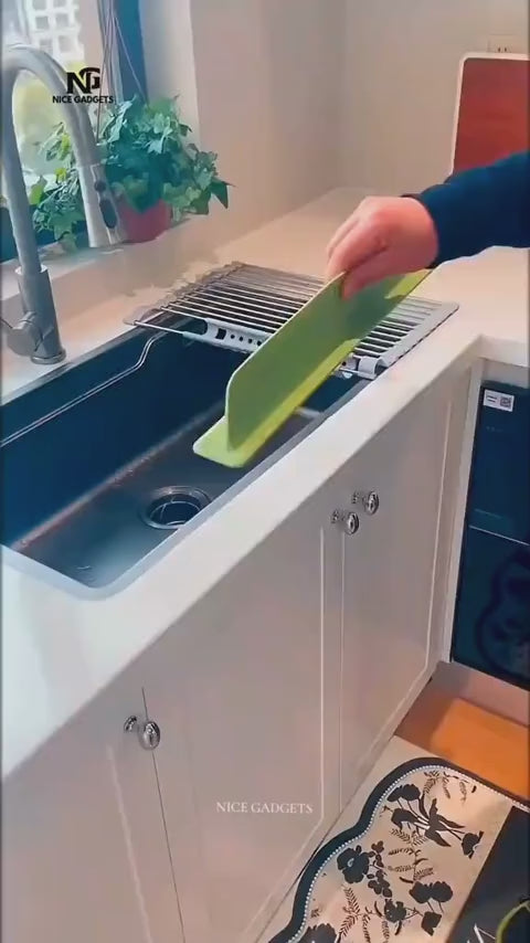 Silicone Sink Splash Guard 48cm – Kitchen Sink Water Splash Protector for Countertop